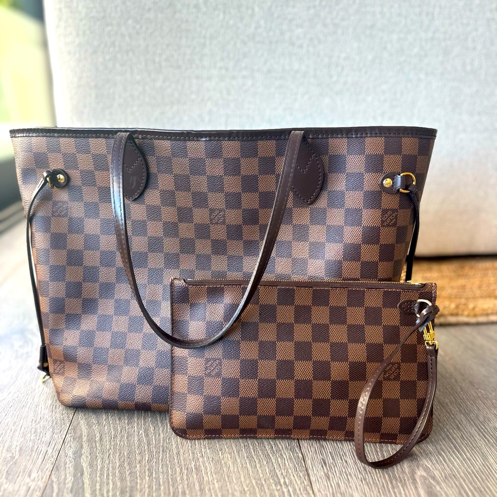 COPY - Louis Vuitton Neverfull MM in Damier Ebene